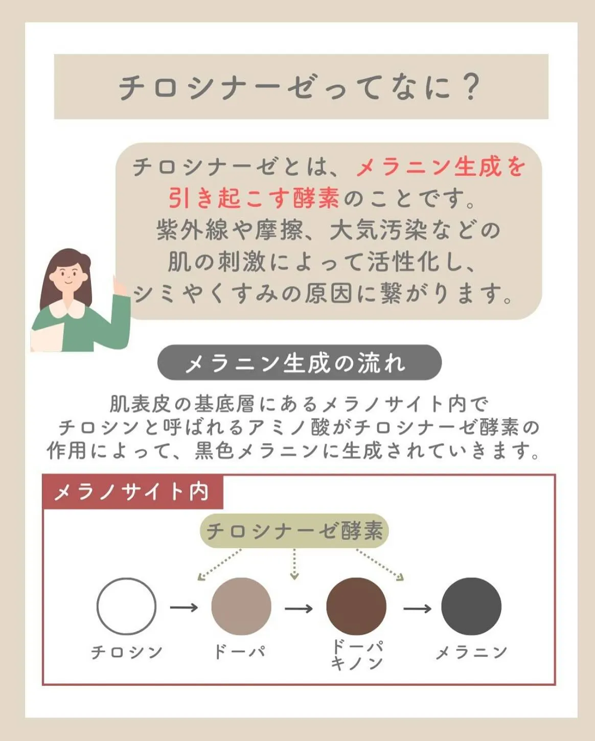 \シミ・くすみの原因/